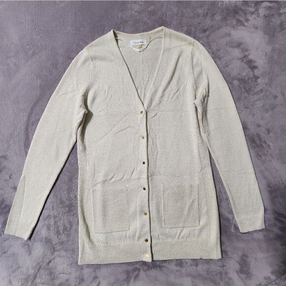 Calvin Klein Cardigan Sweater, Size S - Picture 1 of 5